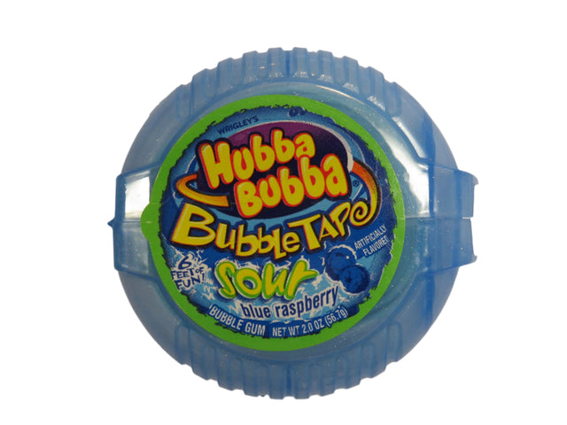 Bubble Tape Sour Blue Raspberry Gum