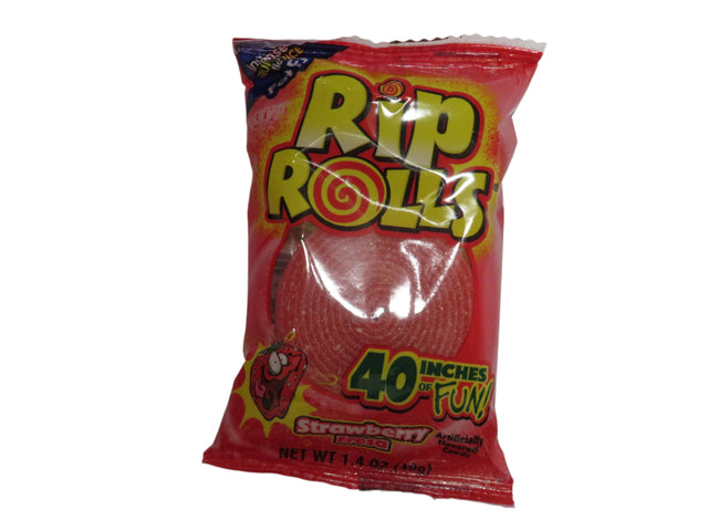 Rip Rolls Sour Strawberry