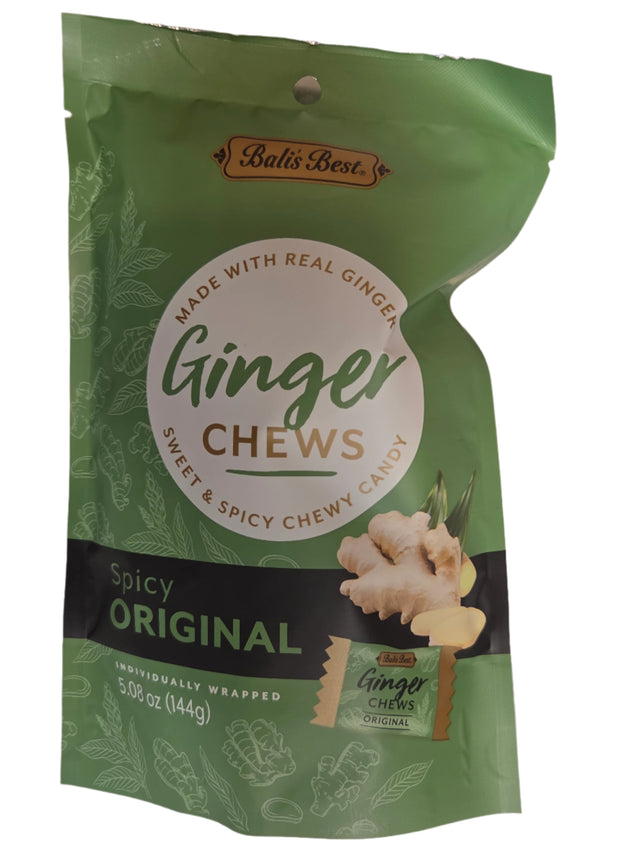 Bali's Best Ginger Chews Peg Bag
