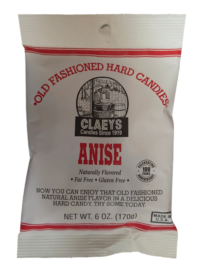 Claeys Anise Candy Drops Peg Bag