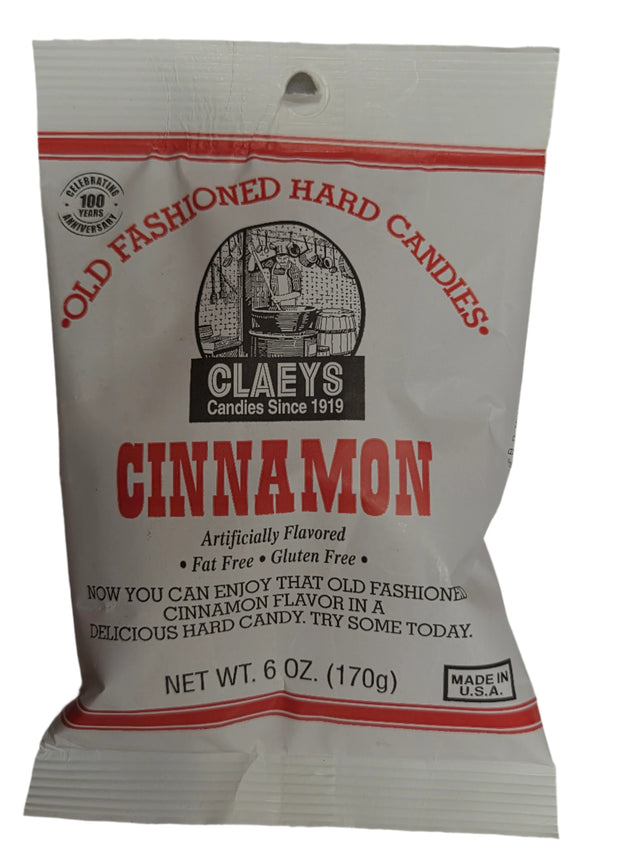 Claeys Cinnamon Candy Drops Peg Bag