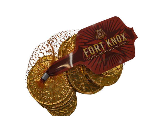 Fort Knox Gold Coins Mesh Bag