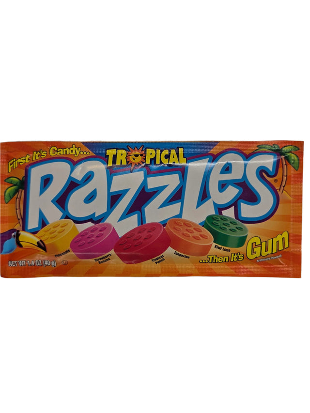 Razzles Tropical Gum