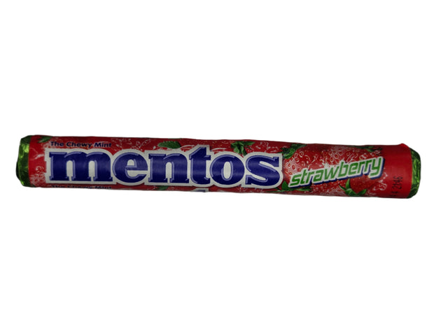 Mentos Strawberry Candy Roll