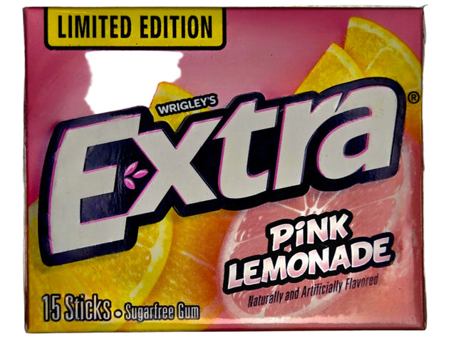 Extra Pink Lemonade Sugar Free Gum
