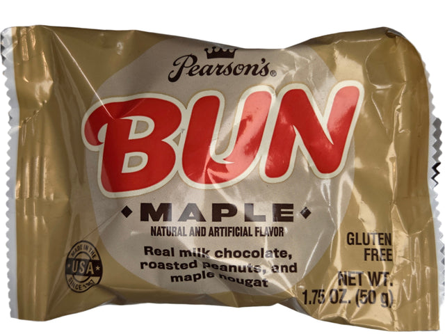Bun Maple Chocolate Peanut Candy Bar