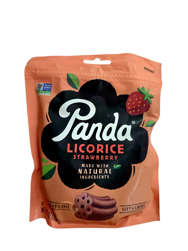 Panda Strawberry Licorice Chews