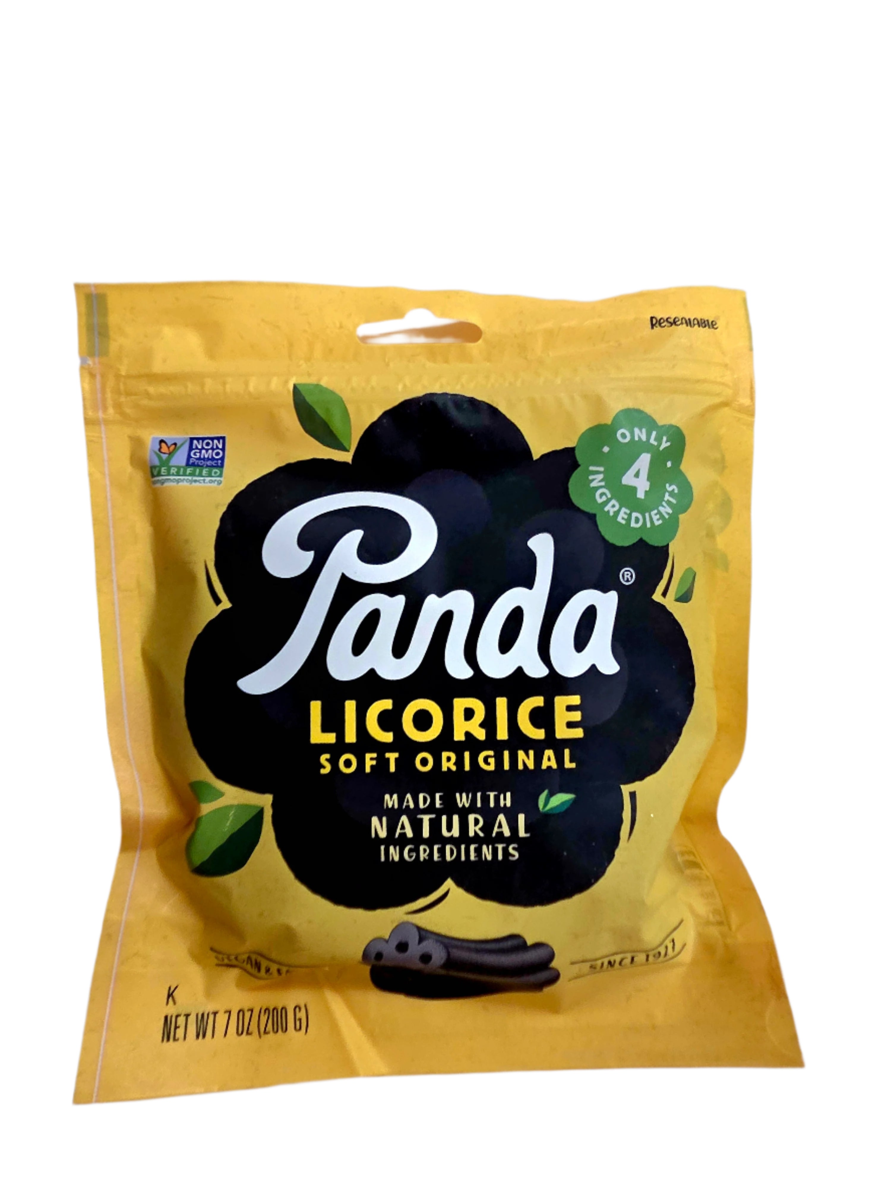Panda Black Licorice Chews Bag