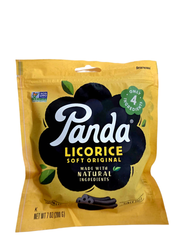 Panda Black Licorice Chews Bag