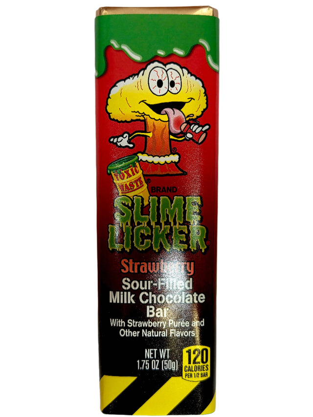 Toxic Waste Slime Licker Strawberry Choc Bar