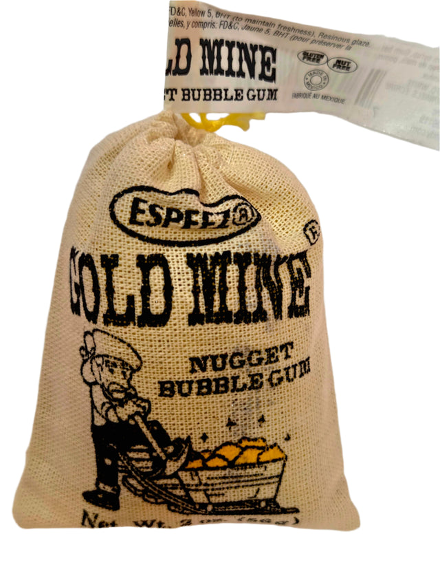 Gold Mine Nugget Gum 2 oz