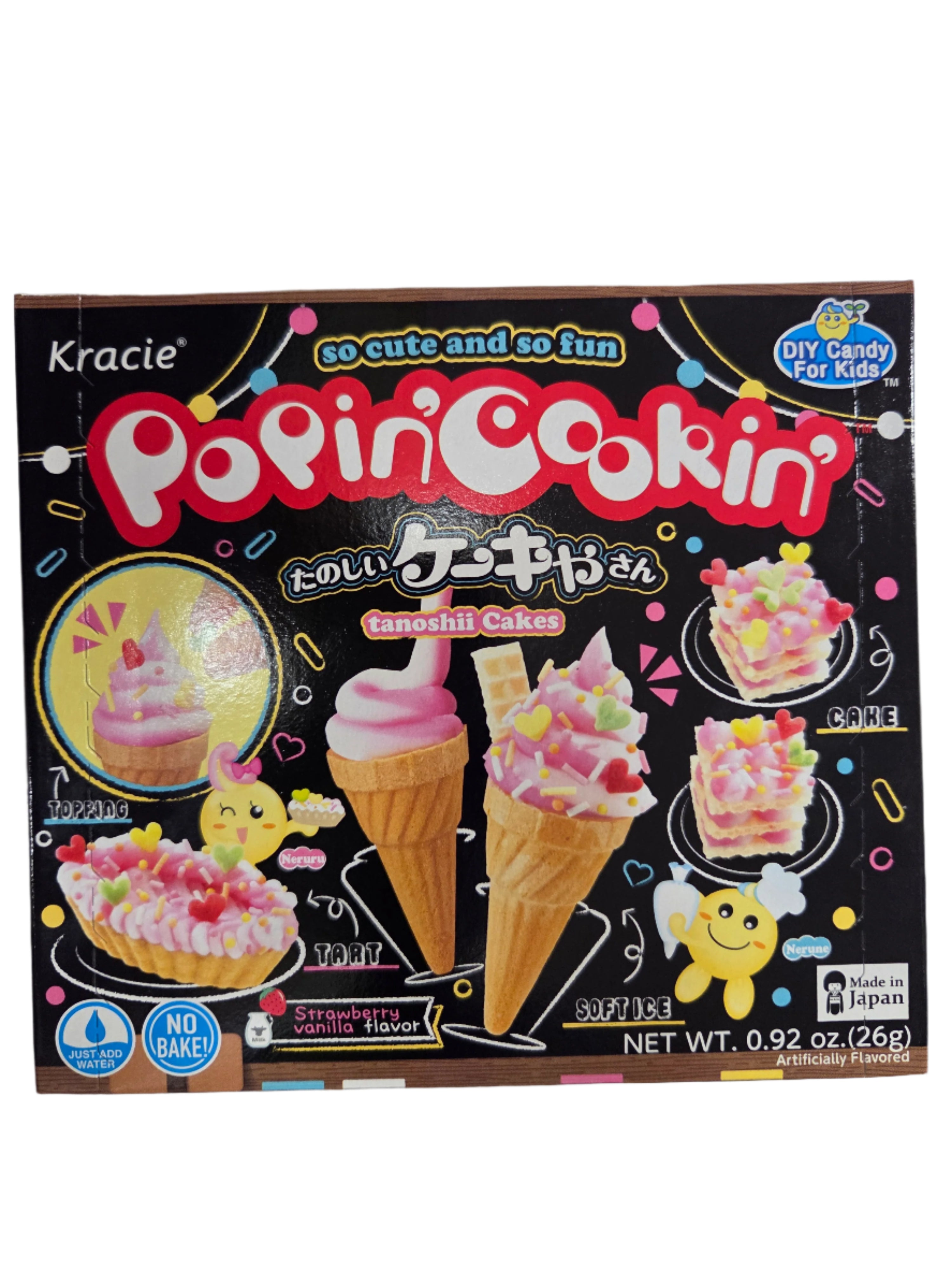 Popin' Cookin'Tanoshi Candy Cakes Kit
