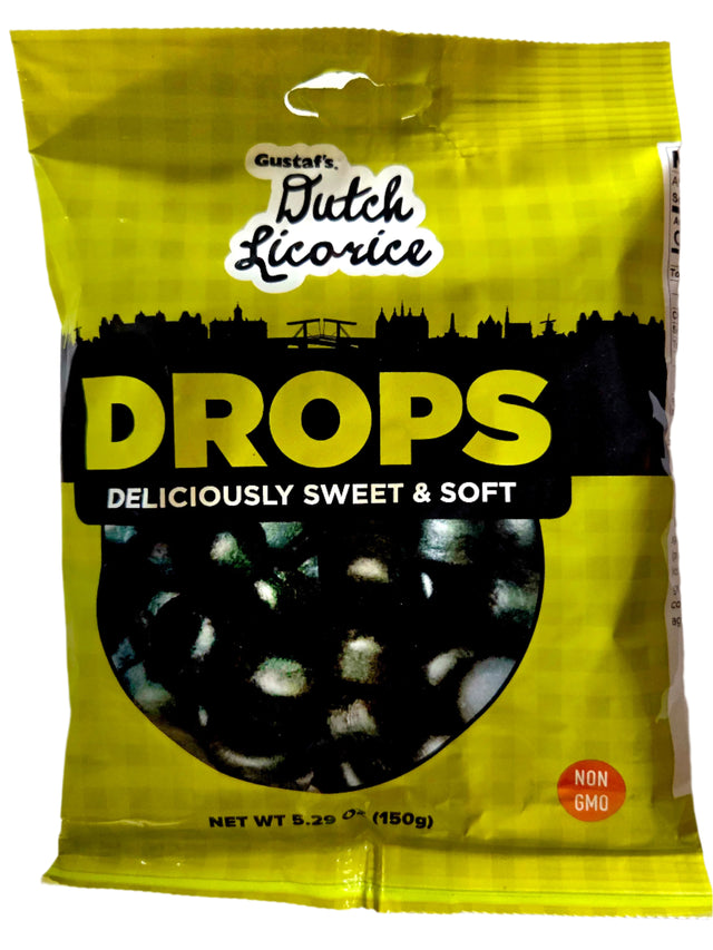 Dutch Licorice Drops Soft and Sweet Peg