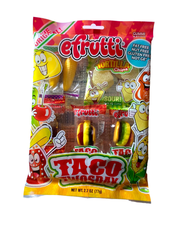 eFrutti Taco Twosday Peg Bag