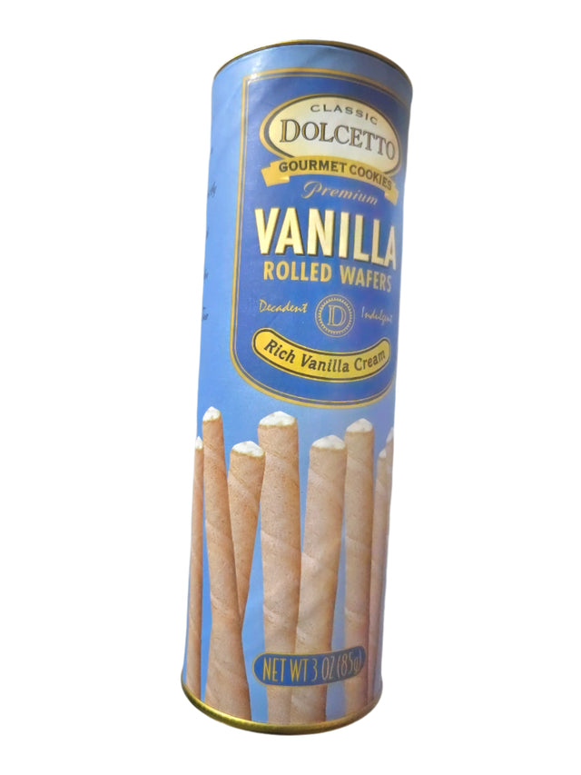Dolcetto Rolled Vanilla Wafers