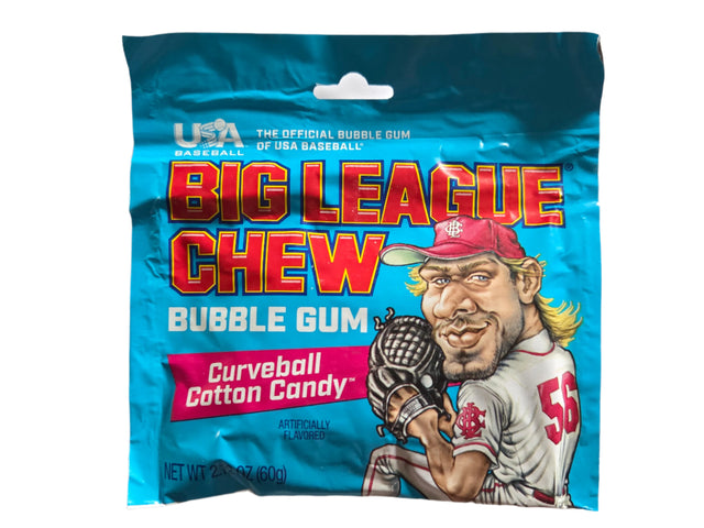 Big League Chew Cotton Candy Bubble Gum