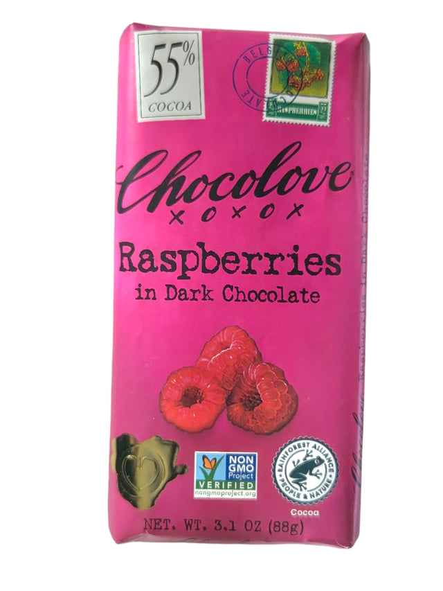 Chocolove Dark Raspberry Bar