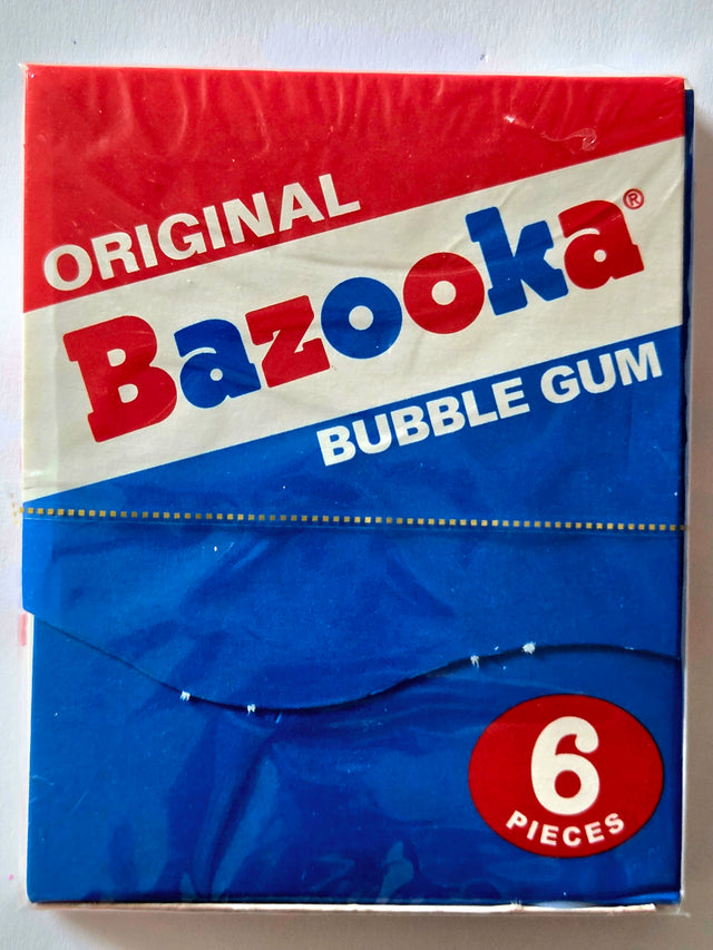 Bazooka Throwback Bubble Gum