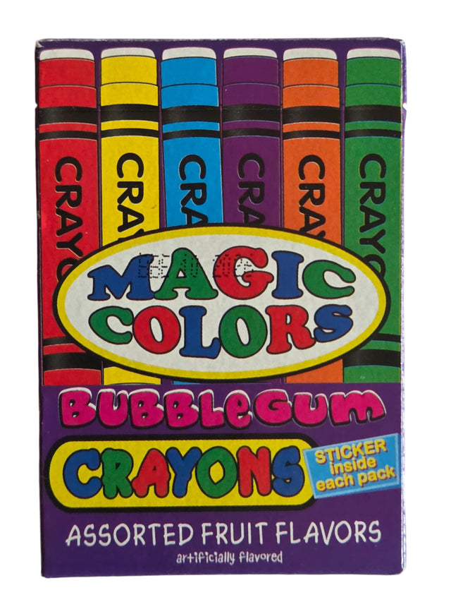 Magic Colors Bubble Gum Crayons