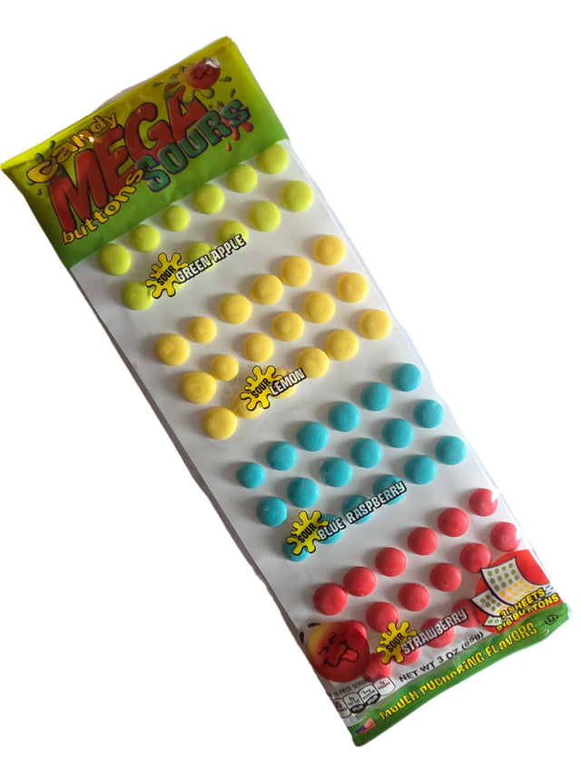 Mega Sour Candy Buttons