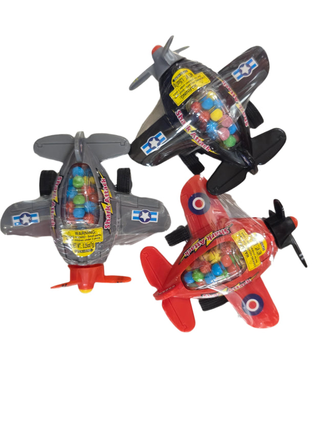 Shark Attack Candy Filled Toy Plane