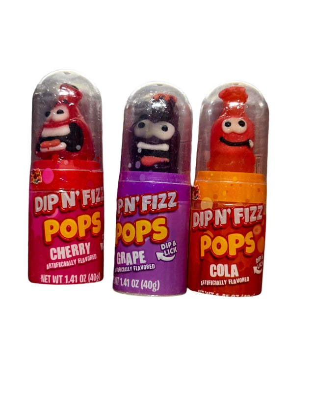 Dip n' Fizz Pops Lollipop