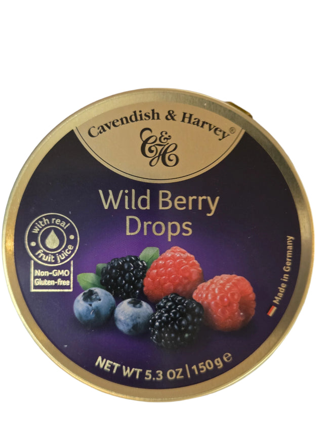 Cavendish Wild Berry Drops Tin