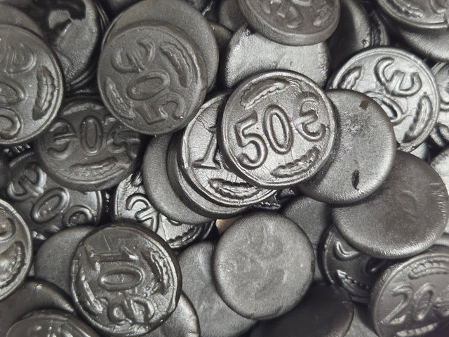 Licorice Coins