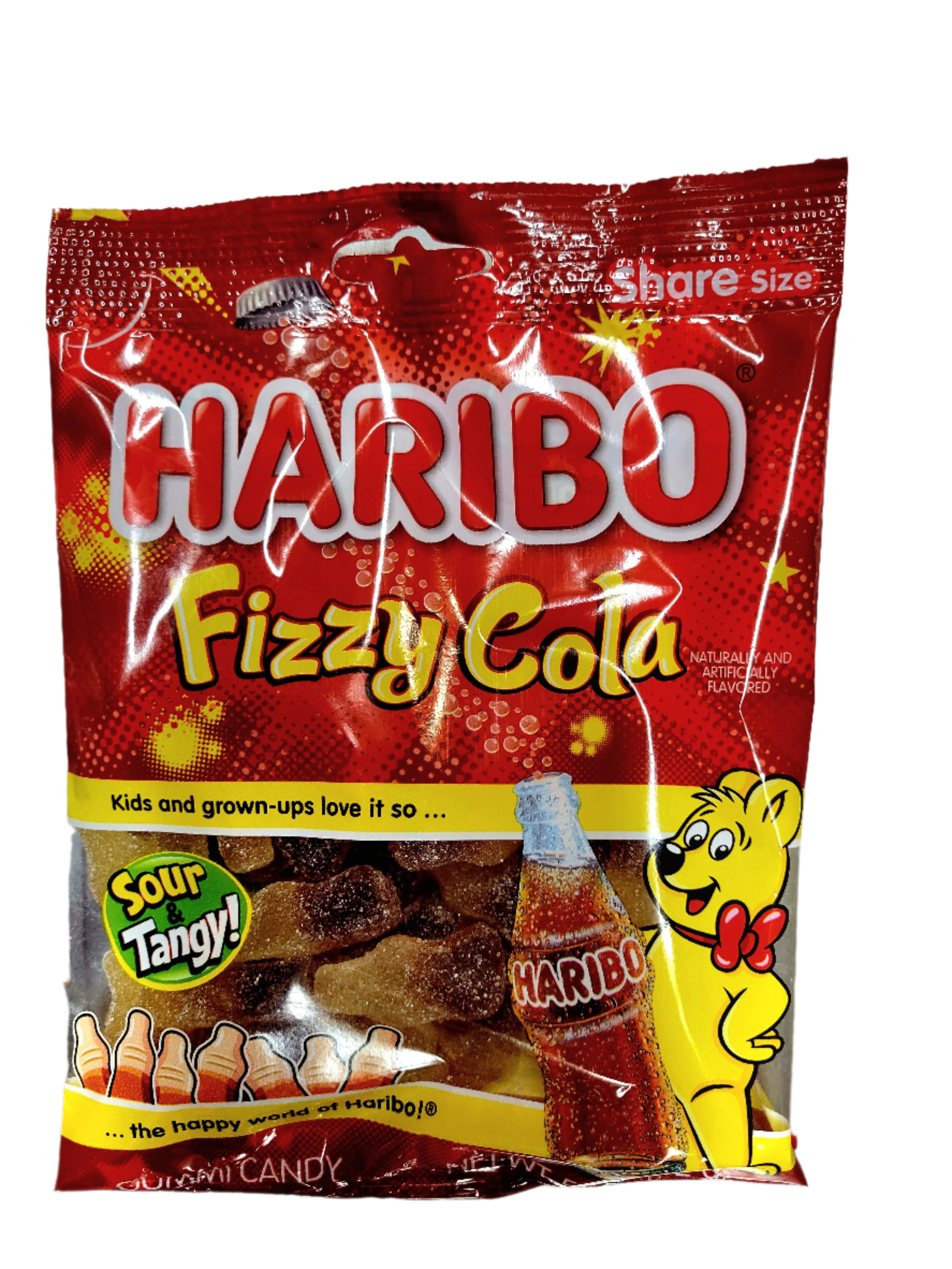 Haribo Fizzy Cola Peg Bag