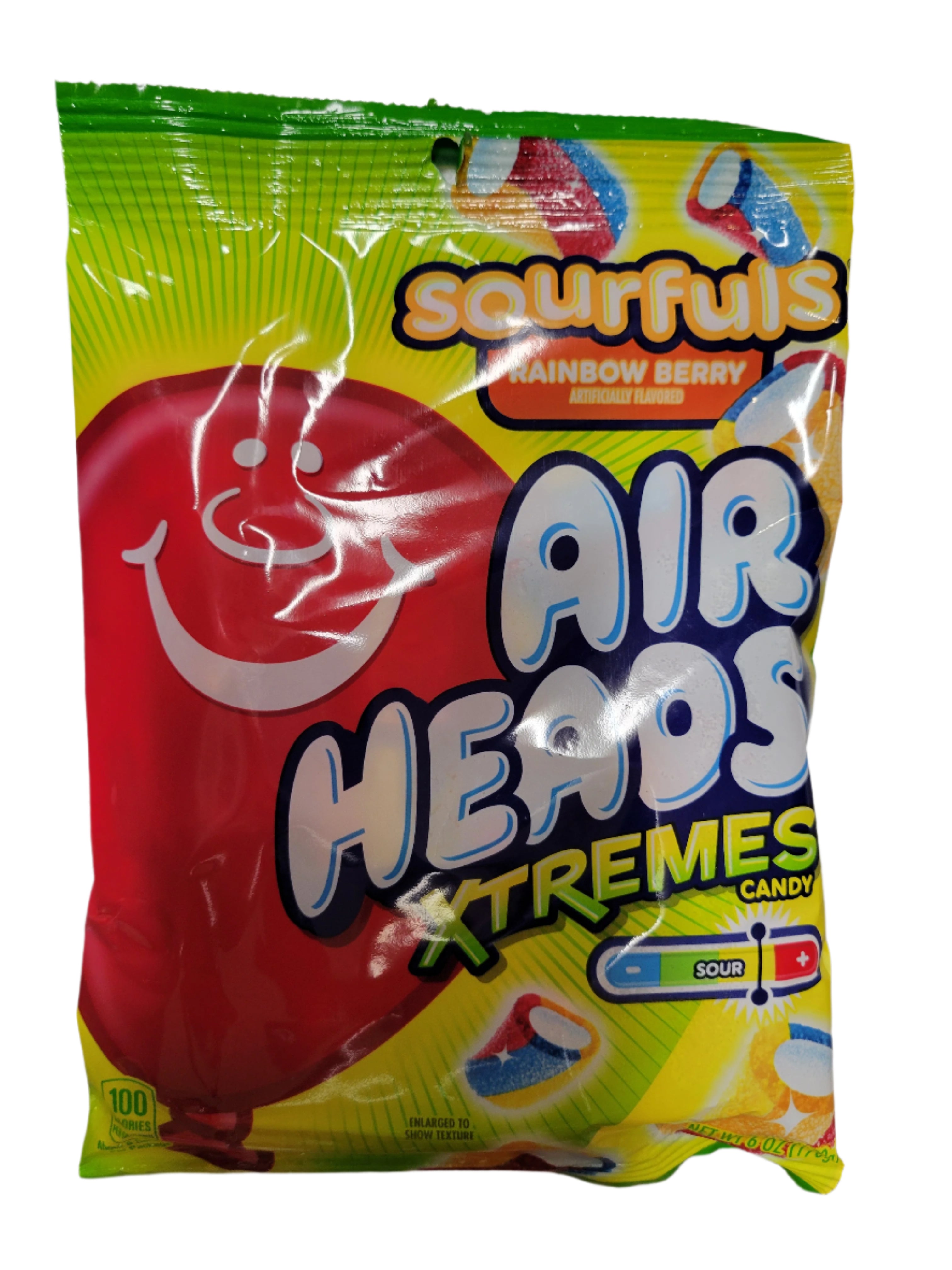 Airheads Xtremes Sourfuls Rainbow Berry Bites Bag