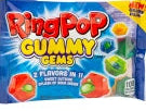 Ring Pop Gummy Gems candy in vibrant fruit-flavored package