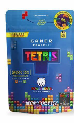 Tetris Gamer Gummies Peg Bag