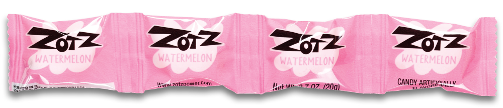 Zotz String Watermelon Sour Fizzing Candy