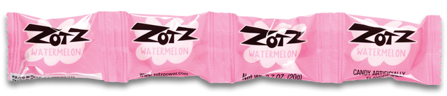 Zotz String Watermelon Sour Fizzing Candy