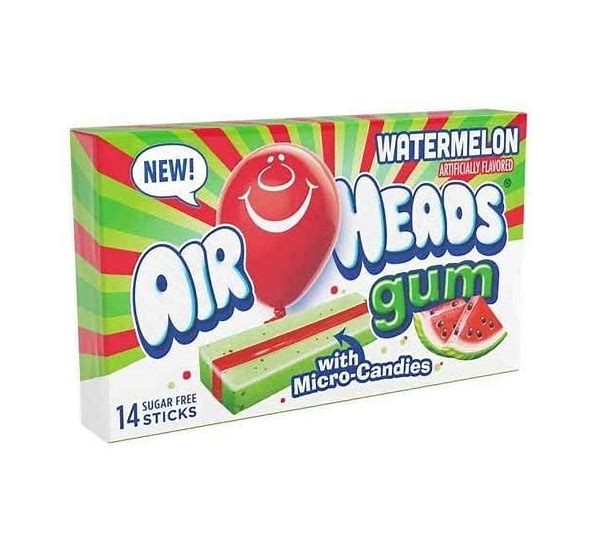 Airheads Sugarfree Watermelon Gum