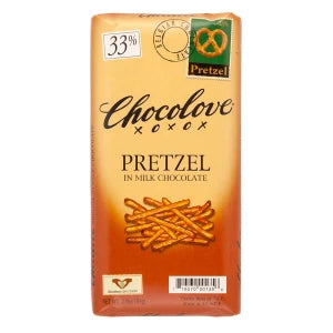 Chocolove Pretzel Milk Chocolate Bar