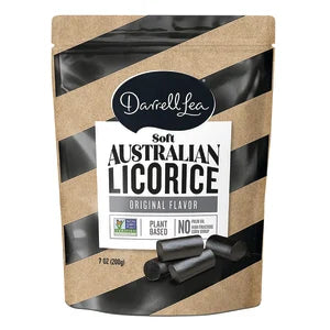 Darrell Lea Soft Australian Black Licorice Bag