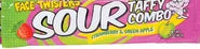 Face Twisters Sour Strawberry & Apple Taffy Combo