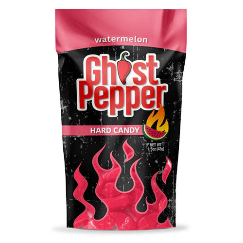 Ghost Pepper Watermelon Hot Candies Peg Bag