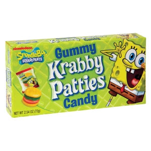 Gummy Krabby Patties Candy Theater Box