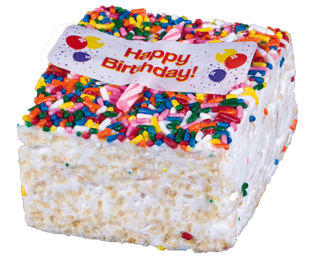 Crispery Happy Birthday Crispycake