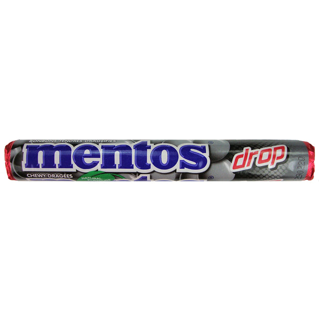 Mentos Drop Licorice Candy Roll