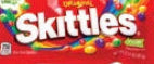 Skittles Original Candy Bag with red and yellow candies and playful logo