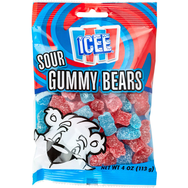ICEE Sour Gummy Bears Peg Bag