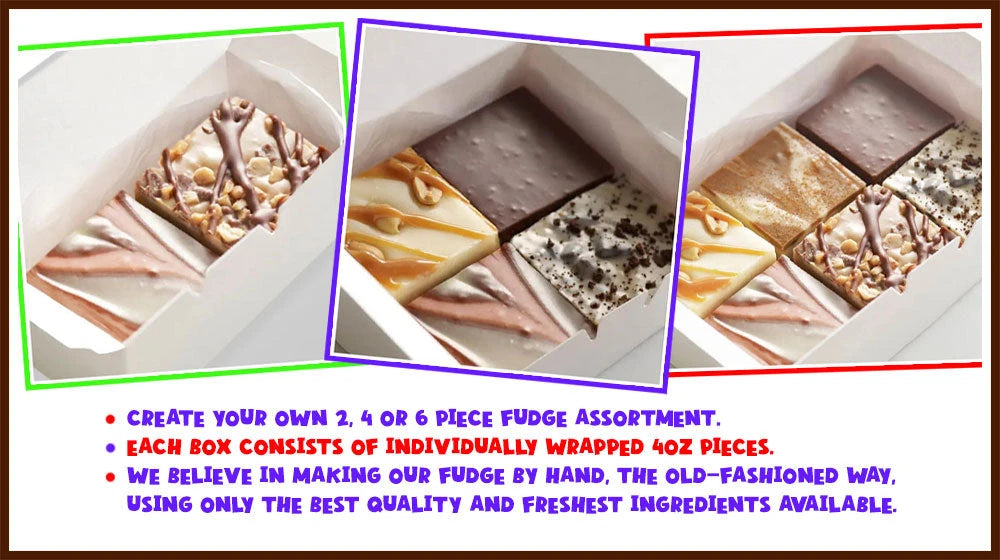 Build a Box of Fudge – 2 Kids Candy Store