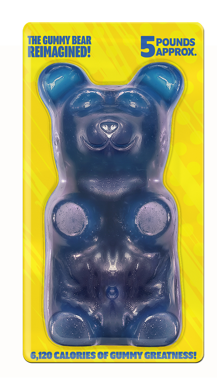 5 lb Gummy Bear Blue Raspberry