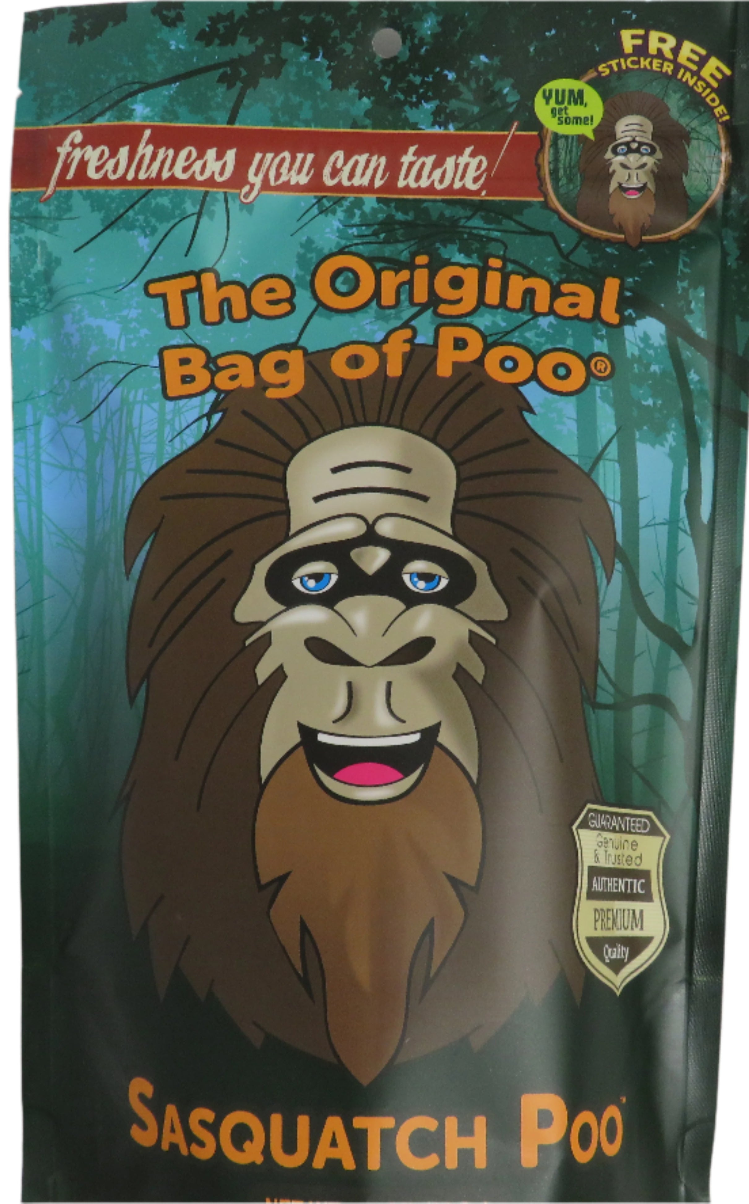 Sasquatch Poo Brown Cotton Candy