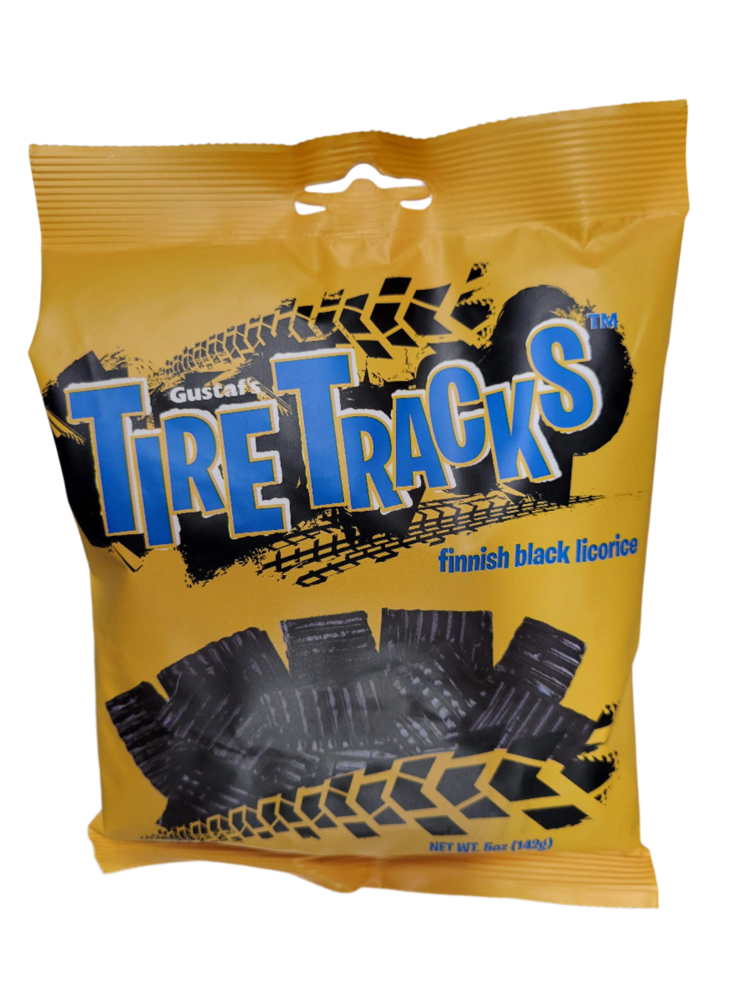 Black Licorice Tire Tracks Peg Bag