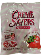 Cream Savers Strawberry & Cream Peg Bag 6.25 oz