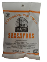 Claeys Sassafras Candy Drops 6 oz peg